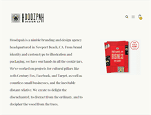 Tablet Screenshot of hoodzpahdesign.com
